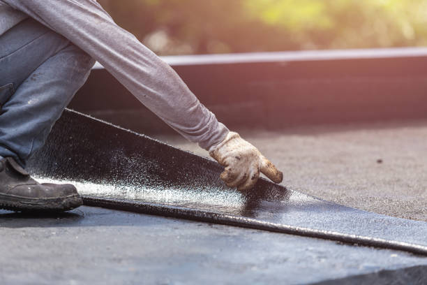 Professional Waterproofing technician working in Southfield, MI